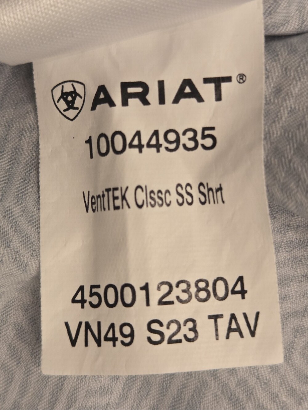 Ariat Mens VentTek Skyride Classic Fit Short Sleeve Button Down Shirt Size S - Picture 11 of 11